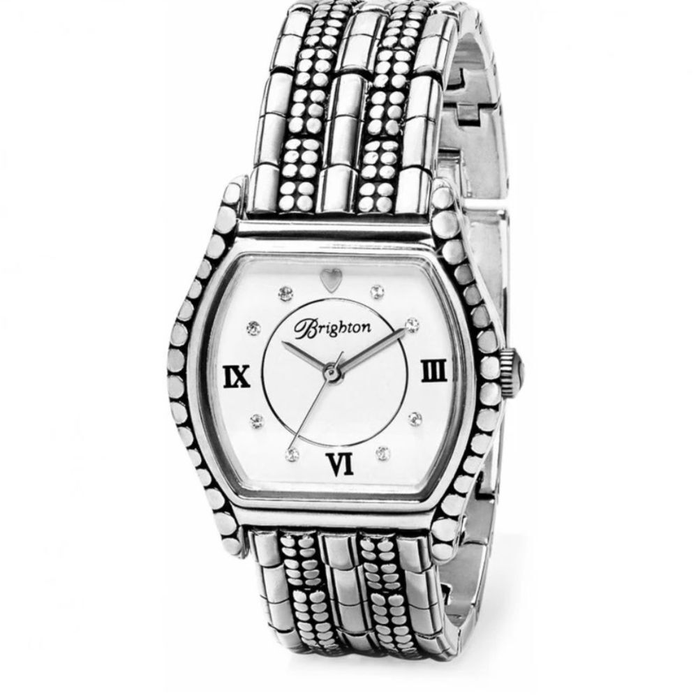 Brighton Women's Silver Roman Numeral Watch